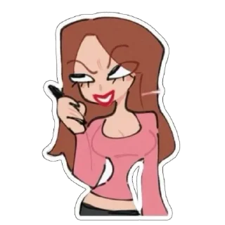 Sticker Снежа и Анджелка - 3