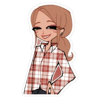 Sticker Снежа и Анджелка - 2