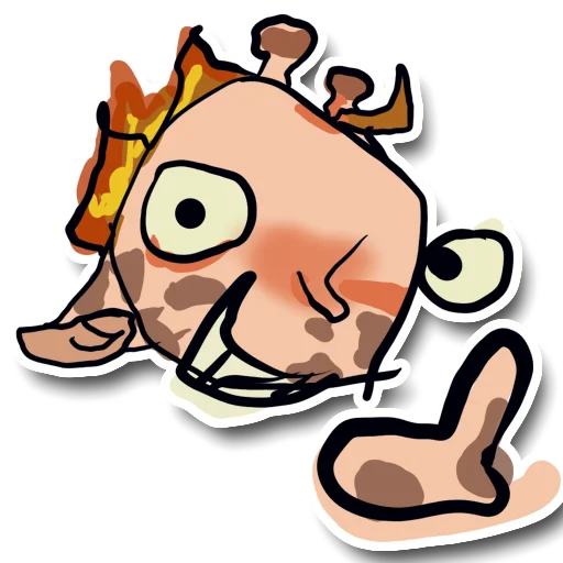 Sticker SnrGiraffeByPsico - 1