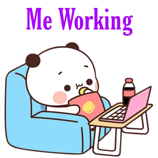 Стикер Panda Bear - 4