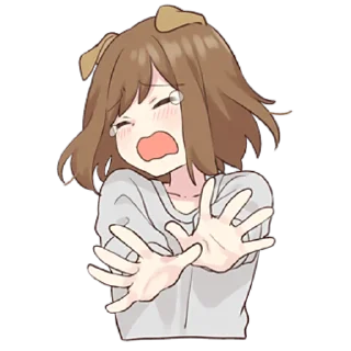 Стикер Собака-тян @nyasticks - 2