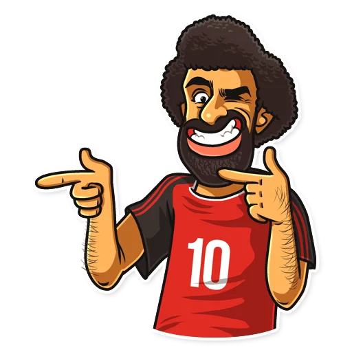 Стикер SoccerWC2018 - 1