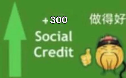 Sticker Social_Credit_English_Version - 1