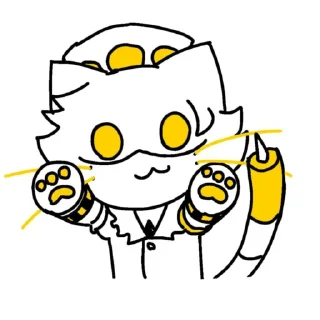 Sticker Котятки - 8