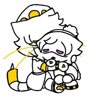 Sticker Котятки - 4