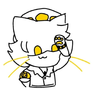 Sticker Котятки - 2