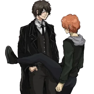 Стикер Соукоку ~ https://t.me/stikers_animeLove - 9