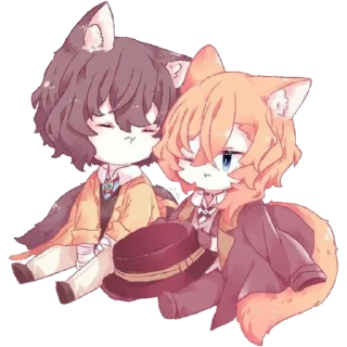 Стикер Соукоку ~ https://t.me/stikers_animeLove - 10