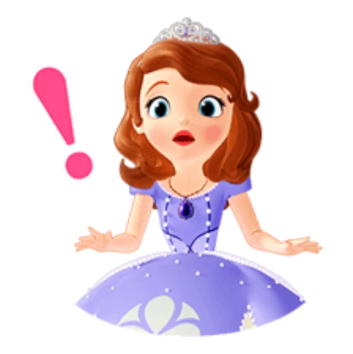 Стикер SofiaFirst - 1