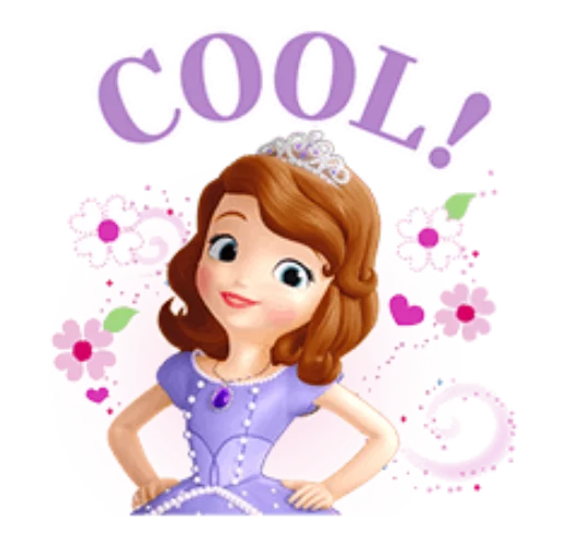 Sticker SofiaFirst - 1