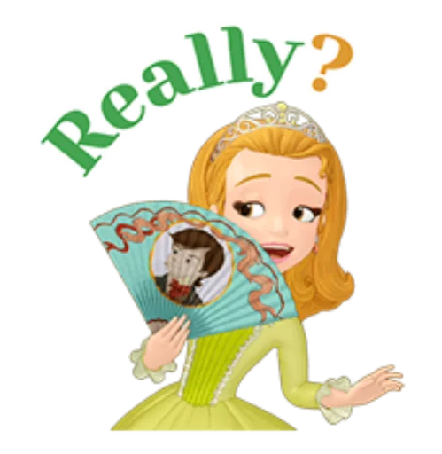 Стикер SofiaFirst - 1