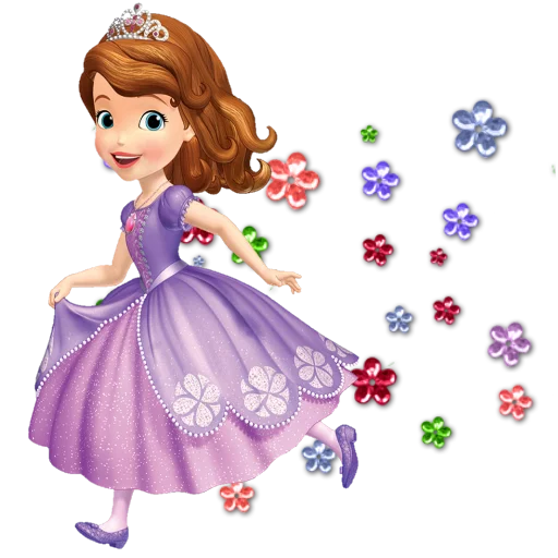 Стикер SofiaFirst - 1