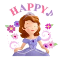 Sticker 👸🏻princes sofia👸🏻 - 1