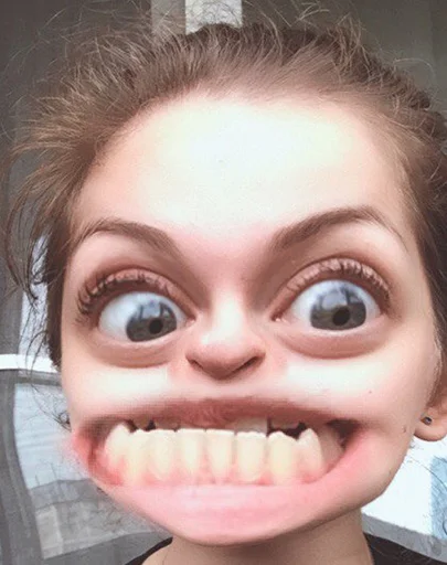 ресница зуб губа