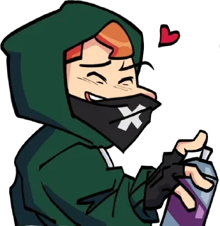 Sticker FNF Soft - 6