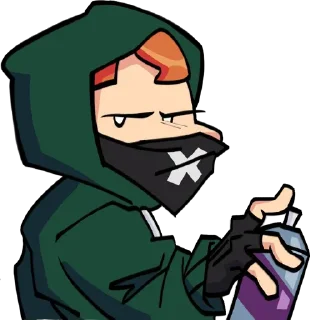 Sticker FNF Soft - 5