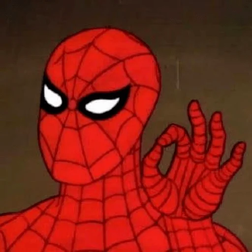 эскиз мультфильм Человек-паук