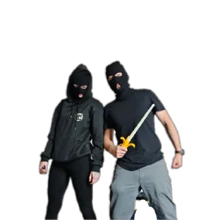 Sticker Гашеные типы - 3