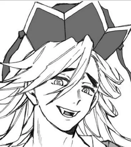 эскиз иллюстрация человеческое лицо