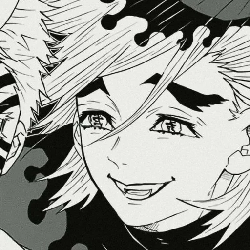 человеческое лицо аниме иллюстрация