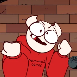 Sticker агрессивная помидорка | SomeThingElseYT | - 4