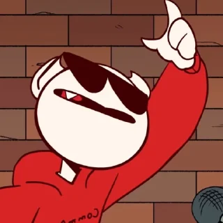 Sticker агрессивная помидорка | SomeThingElseYT | - 7