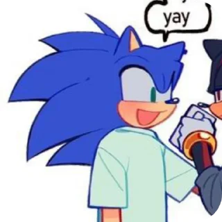 Sticker ⁺˖ ⸝⸝
Sonic!! ໒꒱. ⊹ - 1