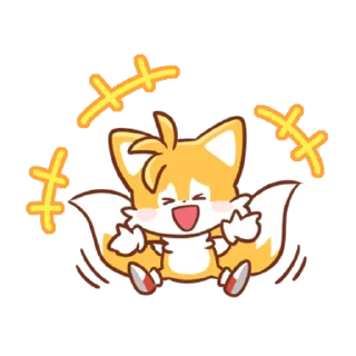 Sticker Sonic Cute Emoji - 11