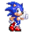 Sticker Sonic from Sonic 3 stickers - 10