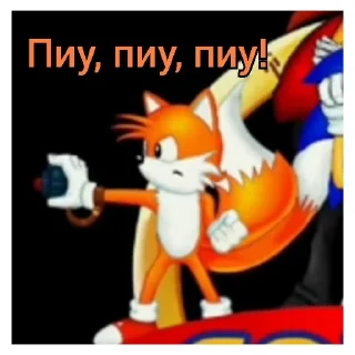 Sticker Соник ЙОЖЫГ - 10
