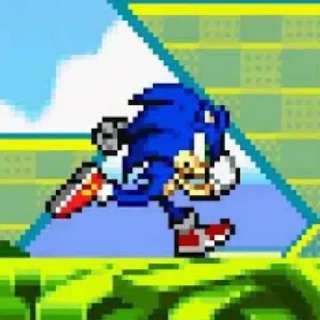 Стикер Sonic Advance 1,2,3 by @sonic_the_hednehog - 5
