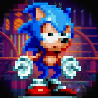 Стикер Sonic Mania pack by @sonic_the_hednehog - 10