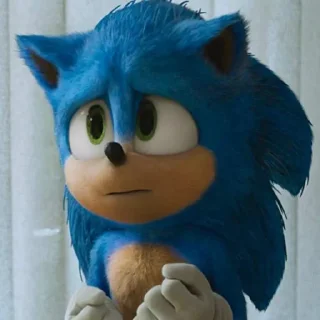 Стикер Sonic in the movie 1 and 2 by @sonic_the_hednehog - 8