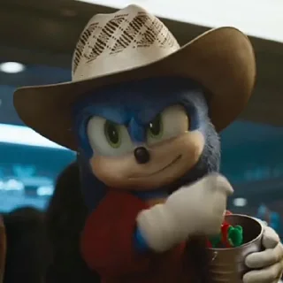 Стикер Sonic in the movie 1 and 2 by @sonic_the_hednehog - 3