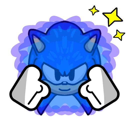 Sticker Sonic_and_friend - 1