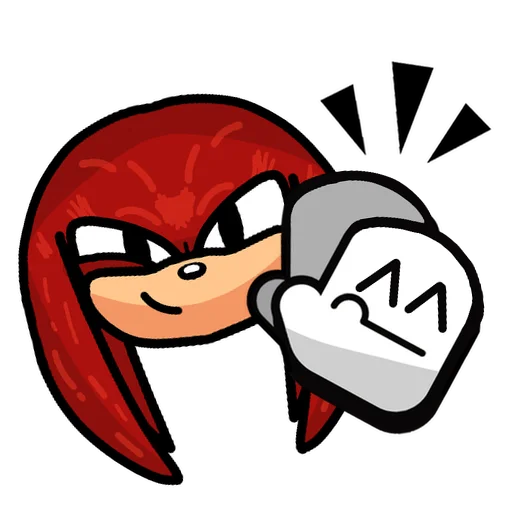 Sticker Sonic_and_friend - 1