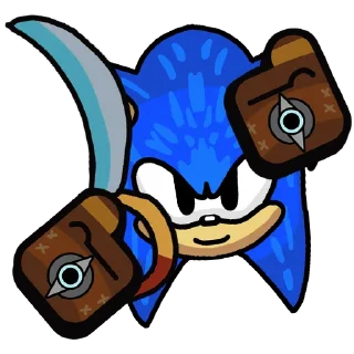 Sticker Вселенная Соника🦔 - 2