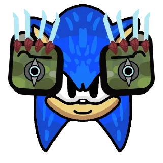 Sticker Вселенная Соника🦔 - 11