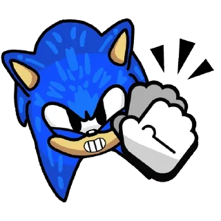 Sticker Вселенная Соника🦔 - 9