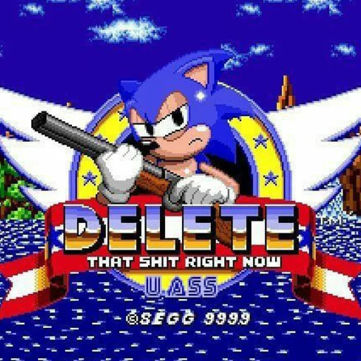 Стикер Sonic_important_negotiations - 1