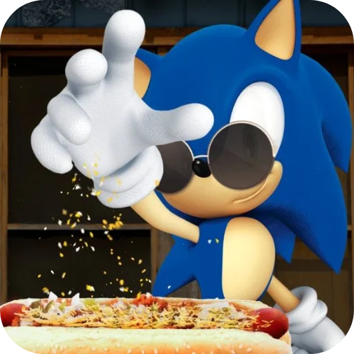 Стикер Sonic_one_by_TgEmodziBot - 1