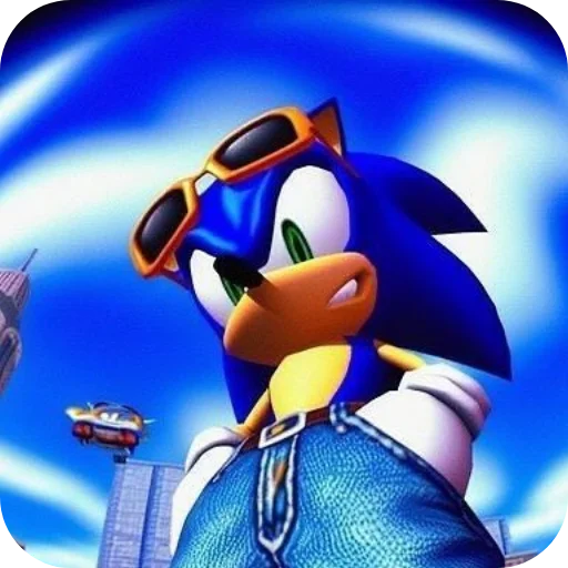 Стикер Sonic_one_by_TgEmodziBot - 1