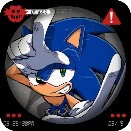 Sticker Sonic_one_by_TgEmodziBot - 1