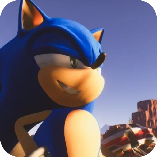 Sticker Sonic_one_by_TgEmodziBot - 1