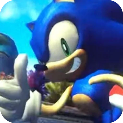 Стикер Sonic_one_by_TgEmodziBot - 1