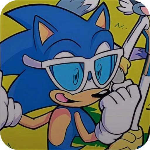 Sticker Sonic_one_by_TgEmodziBot - 1
