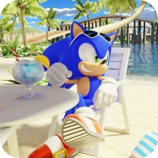 Sticker Sonic_one_by_TgEmodziBot - 1
