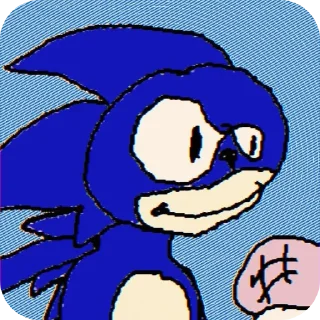 Стикер Соник/Sonic 💨 @sonic_the_hednehog - 4