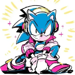 Стикер Соник/Sonic 💨 @sonic_the_hednehog - 11