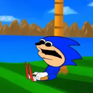 Sticker Соник - 4